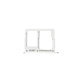 Samsung Galaxy A3 A310F (2016), A5 A510F - SIM + SD Adapter (White) - GH98-38665C Genuine Service Pack