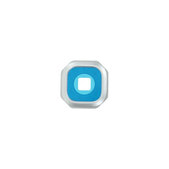 Samsung Galaxy A3 A310F (2016) - Hatsó Kamera Lencse Keret (White) - GH98-38832C Genuine Service Pack