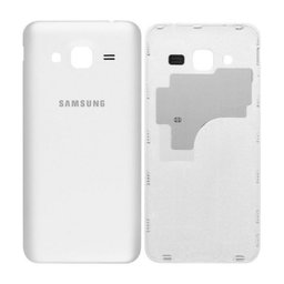 Samsung Galaxy J3 J320F (2016) - Akkumulátor Fedőlap (White) - GH98-39052A Genuine Service Pack