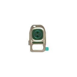 Samsung Galaxy S7 Edge G935F - Hátsó Kamera Keret (Gold) - GH98-39403C Genuine Service Pack