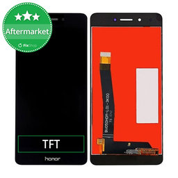 Huawei Nova Smart, Enjoy 6s, Honor 6c - LCD Kijelző + Érintőüveg (Black) TFT
