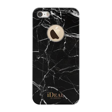 iDeal of Sweden - divat tok Apple iPhone SE / 5S / 5-hez, fekete márványból