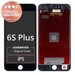 Apple iPhone 6S Plus - LCD Kijelző + Érintőüveg + Keret (Black) Original Refurbished