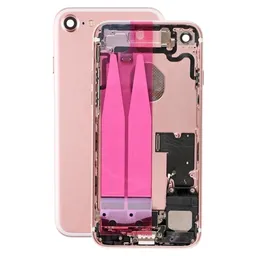 Apple iPhone 7 - Hátsó Ház Apró Alkatrészekkel (Rose Gold)