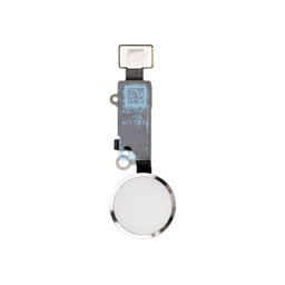 Apple iPhone 7 - Kezdőlap Gomb + Flex Kábel (Silver)