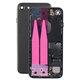 Apple iPhone 7 - Hátsó Ház Apró Alkatrészekkel (Black)