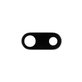 Apple iPhone 7 Plus - Hátlapi Kameralencse Üveg (Black)