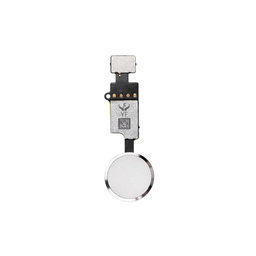 Apple iPhone 7 Plus - Kezdőlap Gomb + Flex Kábel (Silver)