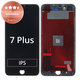 Kijelző iPhone 7 Plus, Black, Érintőüveg kerettel, Refurbished