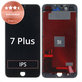 Apple iPhone 7 Plus - LCD Kijelző + Érintőüveg + Keret (Black) Refurbished