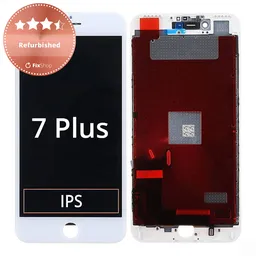 Apple iPhone 7 Plus - LCD Kijelző + Érintőüveg + Keret (White) Refurbished