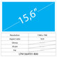 15.6 LCD Fat Fényes 30 pin HD