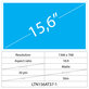 15.6 LCD Slim Matt 30 pin HD