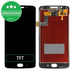 Motorola Moto G5 XT1676 - LCD Kijelző + Érintőüveg (Black) TFT