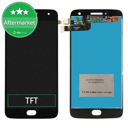 Motorola Moto G5 Plus - LCD Kijelző + Érintőüveg (Black) TFT