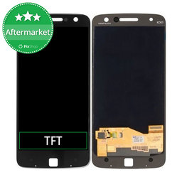 Motorola Moto Z XT1650 - LCD Kijelző + Érintőüveg (Black) TFT