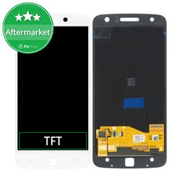 Motorola Moto Z XT1650 - LCD Kijelző + Érintőüveg (White) TFT