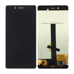 Nubia Z11 - LCD Kijelző + Érintőüveg (Black) TFT