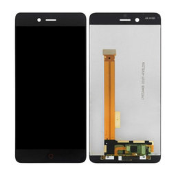 Nubia Z11 mini S - LCD Kijelző + Érintőüveg (Black) TFT