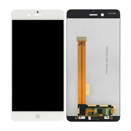 Nubia Z11 mini S - LCD Kijelző + Érintőüveg (White) TFT