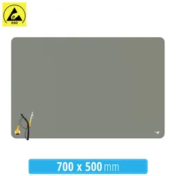 ESD Antisztatikus Hőálló Szilikon Alátét - 70 x 50cm