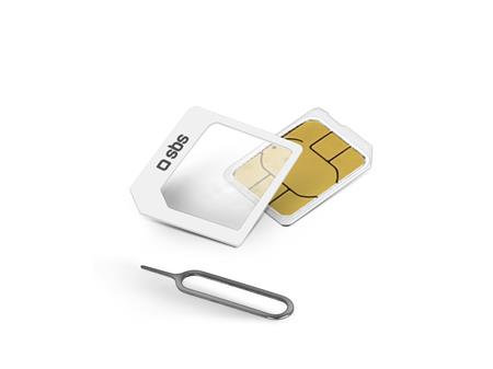 SBS - SIM-adapter NANO SIM és Micro SIM között