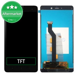 Xiaomi Mi Note - LCD Kijelző + Érintőüveg (Black) TFT