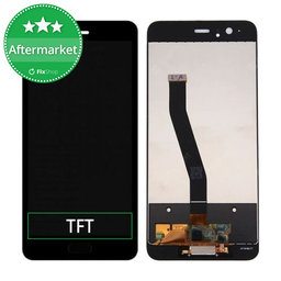 Huawei P10 - LCD Kijelző + Érintőüveg (Black) TFT