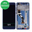 Huawei P10 lite - LCD Kijelző + Érintőüveg + Keret (Sapphire Blue) TFT