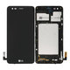 LG K4 M160 (2017) - LCD Kijelző + Érintőüveg + Keret - ACQ89278661