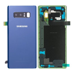 Samsung Galaxy Note 8 N950FD - Akkumulátor Fedőlap (Deep Sea Blue) - GH82-14985B Genuine Service Pack