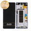 Samsung Galaxy Note 8 N950F - LCD Kijelző + Érintőüveg + Keret (Orchid Grey) - GH97-21065C, GH97-21066C Genuine Service Pack