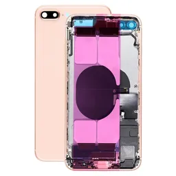 Apple iPhone 8 Plus - Hátsó Ház Apró Alkatrészekkel (Gold)