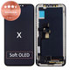 Apple iPhone X - LCD Kijelző + Érintőüveg + Keret Refurbished