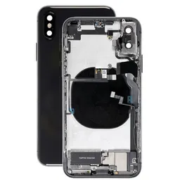 Apple iPhone X - Hátsó Ház Apró Alkatrészekkel (Space Gray)