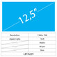 12.5 LCD Slim Matt 40 pin HD