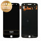 Motorola Moto Z Play XT1635-02 - LCD Kijelző + Érintőüveg (Black) - 01019104003W Genuine Service Pack