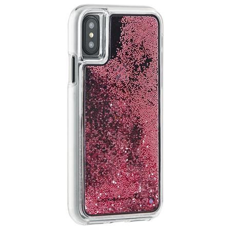 Case-Mate - Vízesés tok Apple iPhone X / XS-hez, rózsaszín arany