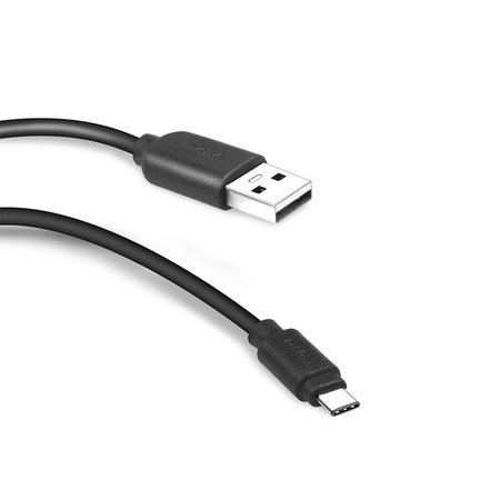 SBS - USB-C / USB Kábel (1m), fekete