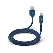 SBS - USB-C / USB Kábel (1m), kék