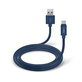 SBS - USB-C / USB Kábel (1m), kék