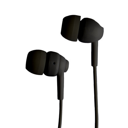SBS - Mikrofonos fejhallgató, fekete színű