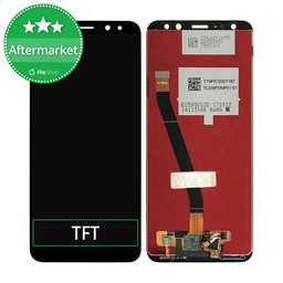 Huawei Mate 10 Lite - LCD Kijelző + Érintőüveg (Black) TFT
