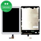 Huawei Mediapad 10 T1-A21L - LCD Kijelző + Érintőüveg (White) TFT
