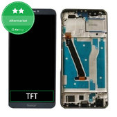 Huawei Honor 9 Lite - LCD Kijelző + Érintőüveg + Keret (Glacier Grey) TFT