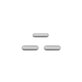 Apple iPad Air - Oldalgombok (Silver)