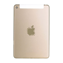 Apple iPad Mini 4 - Akkumulátor Fedőlap 4G Változat (Gold)