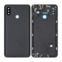 Xiaomi Mi Max 3 - Akkumulátor Fedőlap (Black)