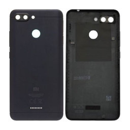 Xiaomi Redmi 6 - Akkumulátor Fedőlap (Black)