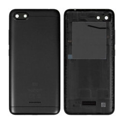 Xiaomi Redmi 6A - Akkumulátor Fedőlap (Black)